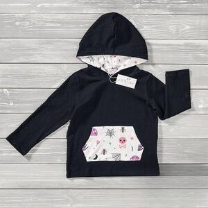 NWT Pete + Lucy | Oh My Bones Boys Halloween Hoodie